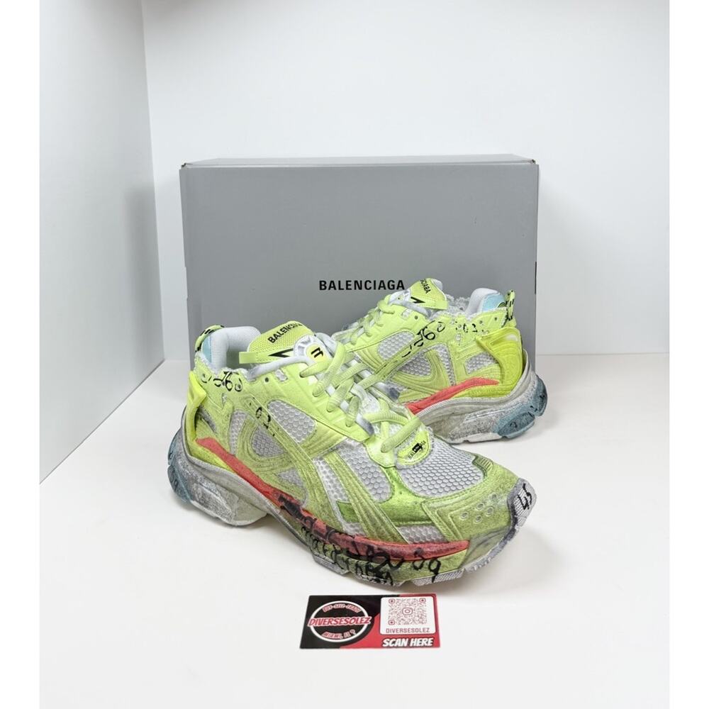 Size 45EU/12US - Balenciaga Runner Marathon Neon Unreleased🎾 NEW/RETAIL $1.4K!
